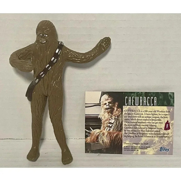 Star Wars Bendems Limited Edition Chewbacca with Collector Card See Description - Picture 3 of 8